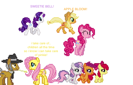 Image - Fluttershy loses the fillies and pinkie pie.png - My Little