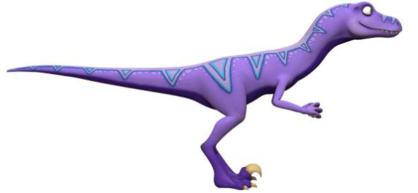 blue utahraptor