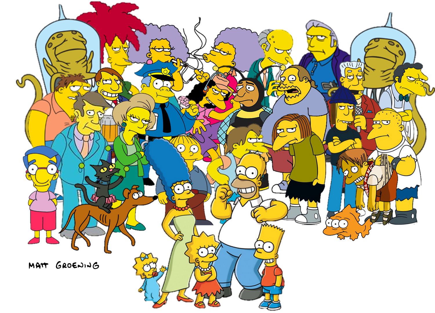 Image - Simpsons Characters.png - Club Penguin Wiki - The Free ...