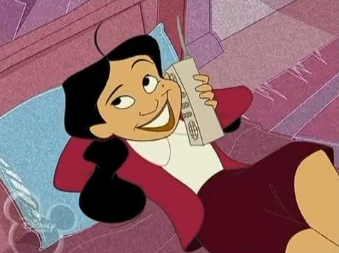 Image - Penny On The Phone.jpg - The Proud Family Wiki - Wikia