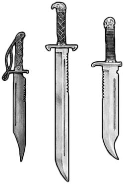 Catachan Combat Knives