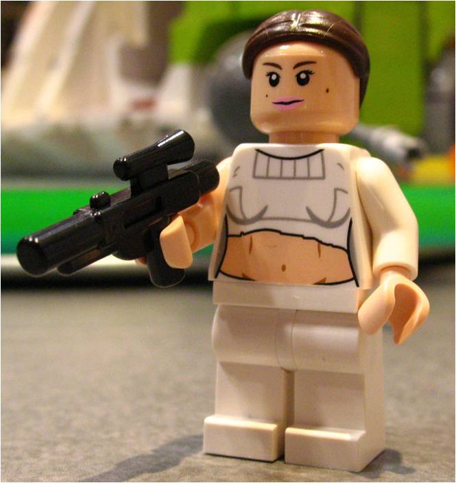 lego star wars custom padme