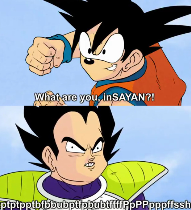 Vegeta versus Goku, Dragonzball P - Vegeta_and_goku_(P)