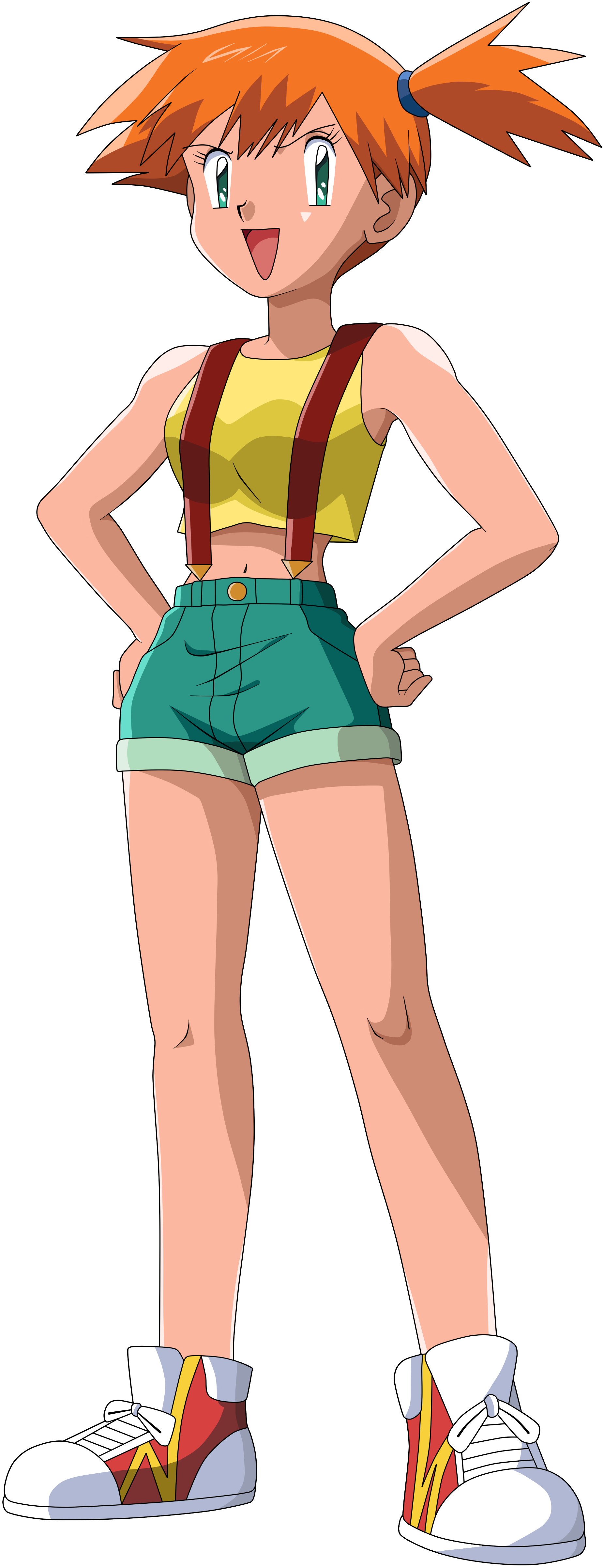 Image Misty Kasumi By Songokukai Png Sonic Pok Mon Wiki