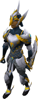 Armadyl armour equipped