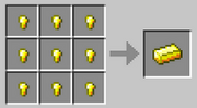Crafting-gold-ingot