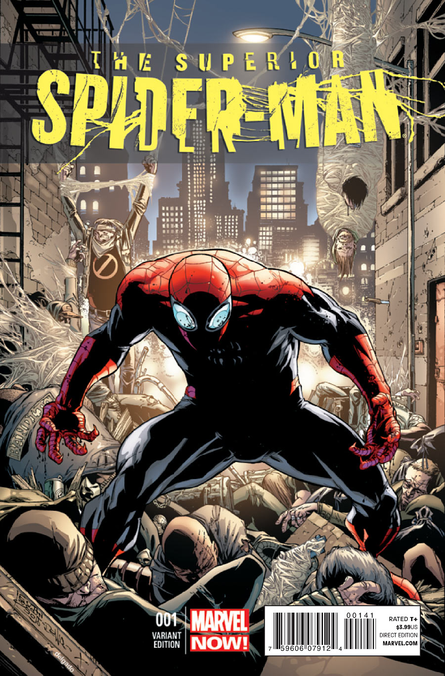 Superior SpiderMan Vol 1 1 Marvel Comics Database