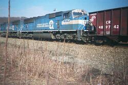 Conrail SD70MAC units