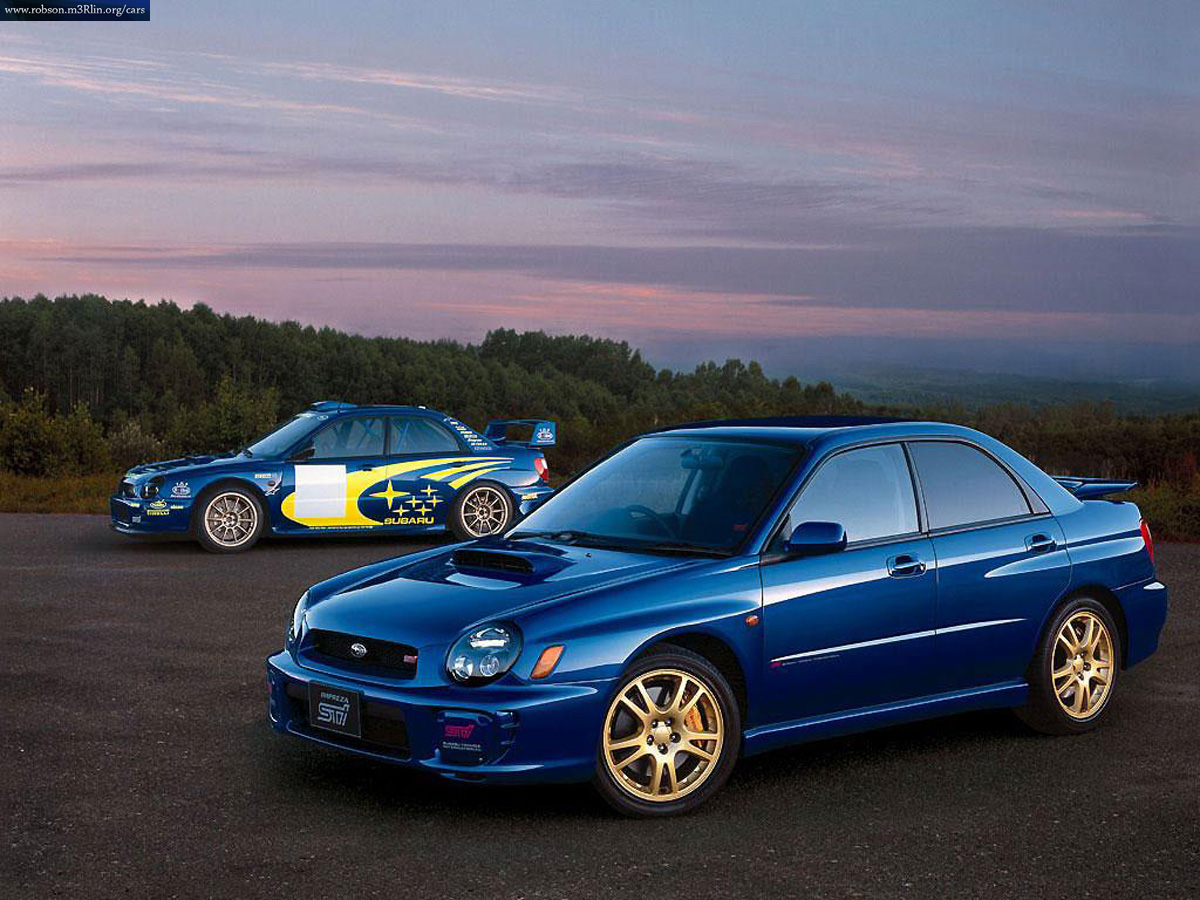Image 2000 Subaru Impreza WRX STI and 2001 Subaru