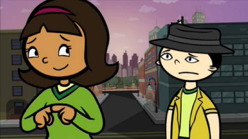 Image Becky And Scoops 28png Wordgirl Wiki Characters Locations Episodes Links To 