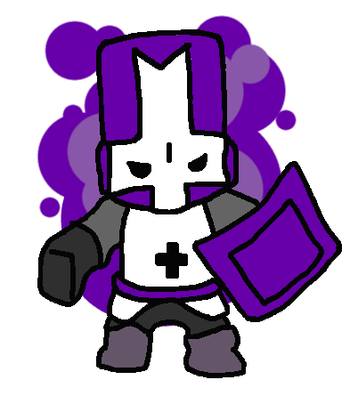 castle crashers purple knight