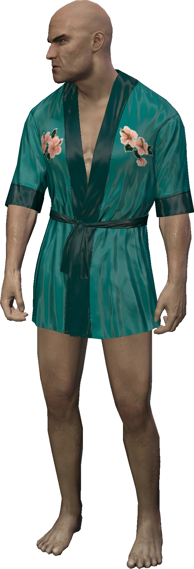 The Robe outfit is a compliment...