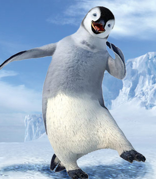 dancing mumble penguin