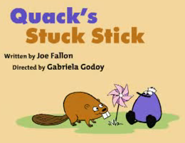 Quack's Stuck Stick - Peep and the Big Wide World Wiki