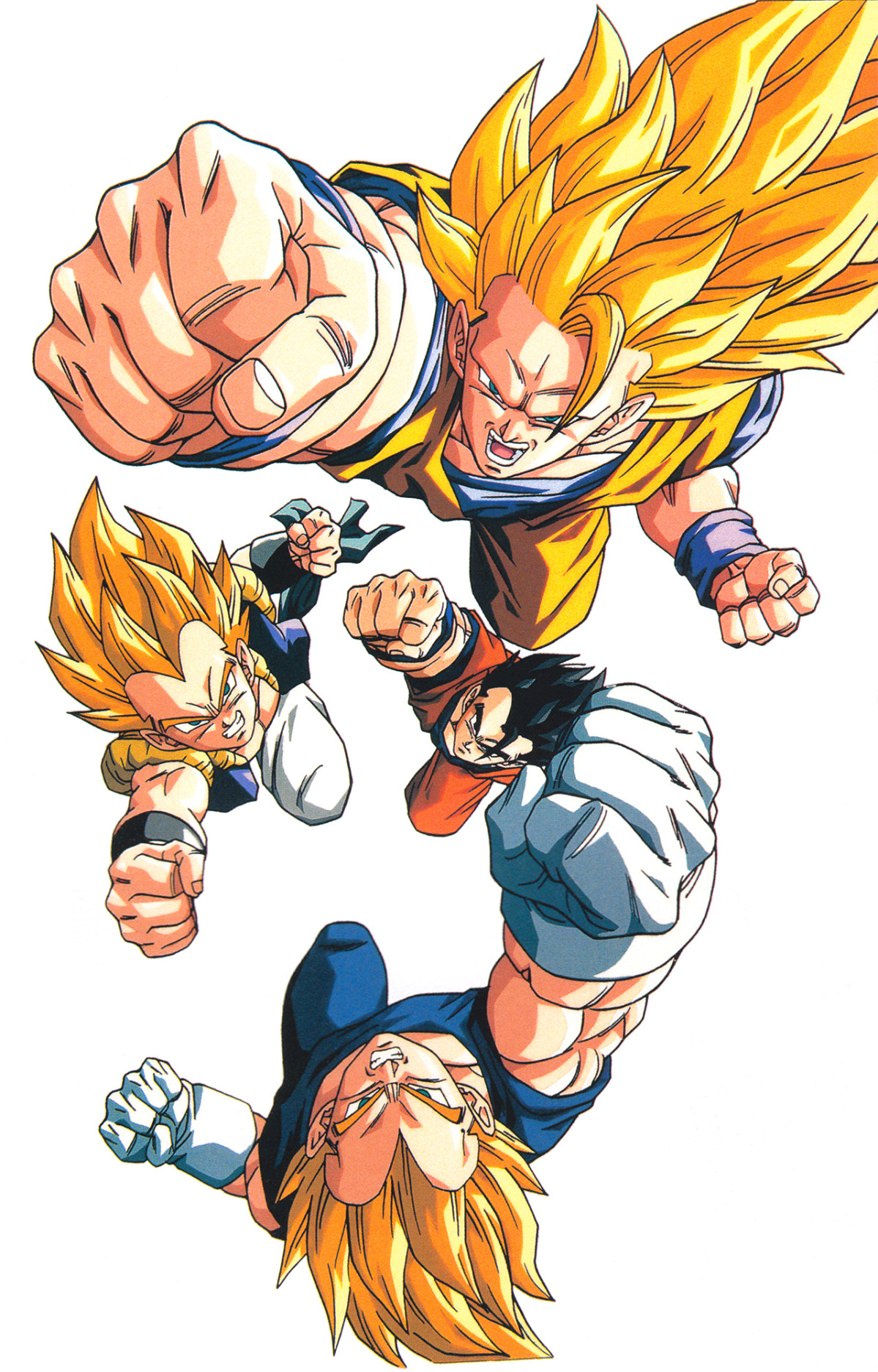 Imagen Goku Ssj Gotenks Gohan Vegeta D Png Dragon Ball Wiki The Best Porn Website