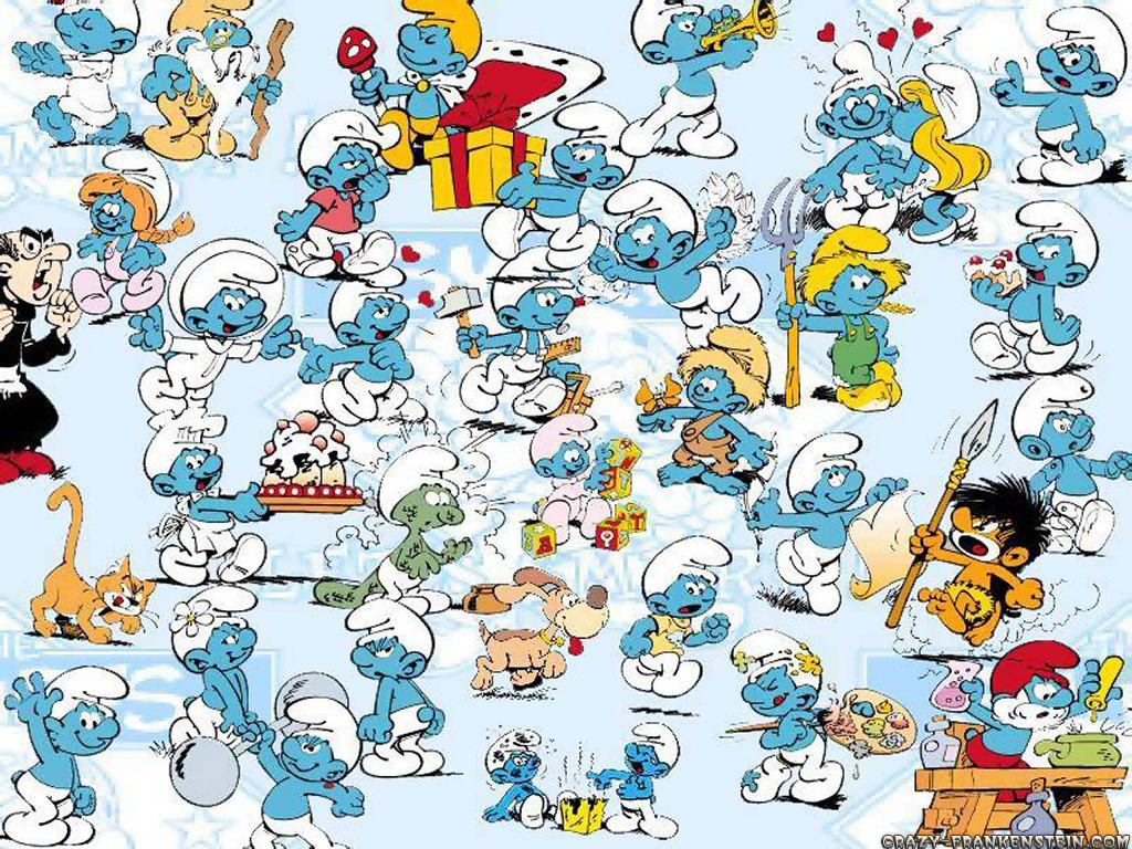 The Smurfs Gang - Chipmunks Tunes Babies & All-stars's Adventures ...