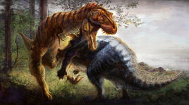 T rex vs triceratops by cheungchungtat-d34cask