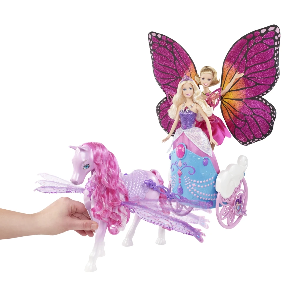 Image - Barbie Mariposa and the Fairy Princess Sophie Pegasus Princess Catania Doll and Toy.jpg ...