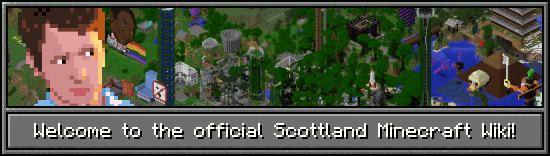 The official Wiki for Zack Scott's Scottland Minecraft server. When editing, don't forget to link to players, places, and episodes when first mentioned.