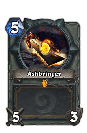 Ashbringer - Hearthstone: Heroes of Warcraft Wiki