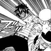 Gray Atravesado Por Salvar a Juvia