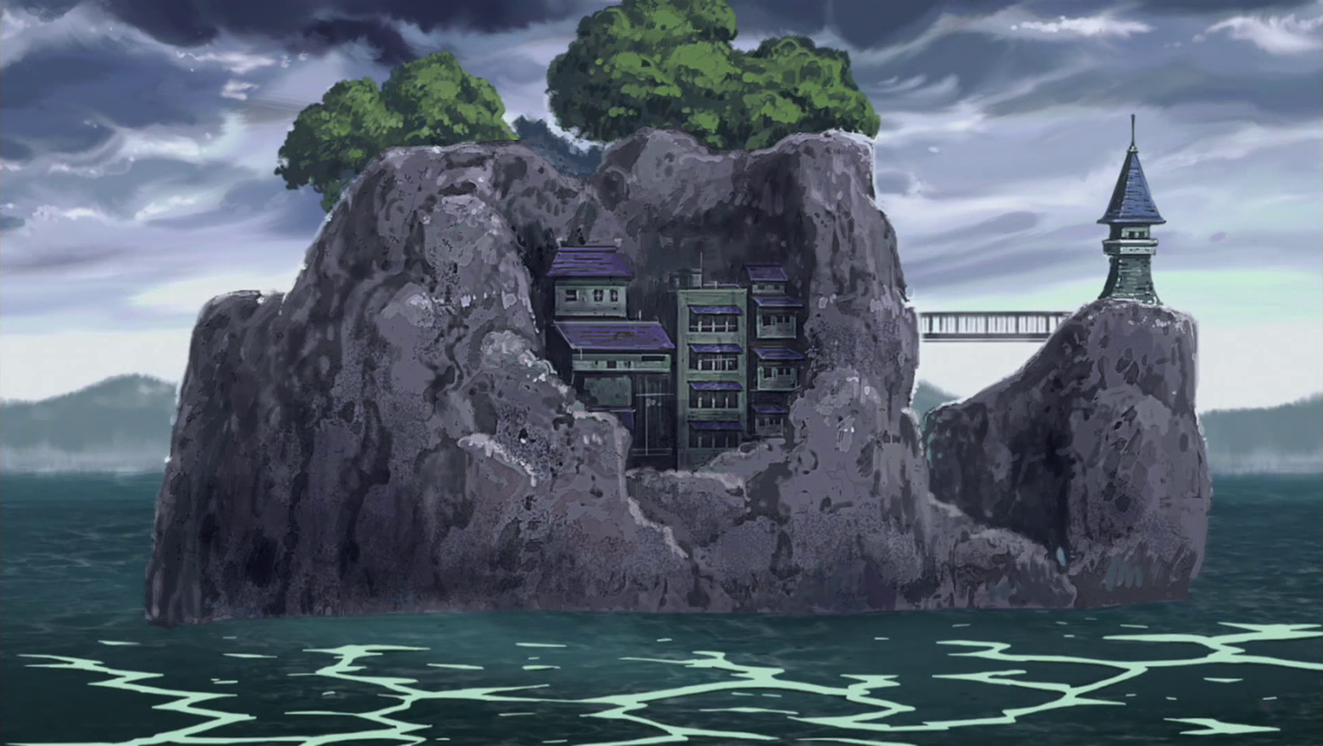 Podzemné laboratoriúm neznámeho shinobiho Orochimaru's_Island_Laboratory_anime