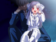 Melty blood white len ending