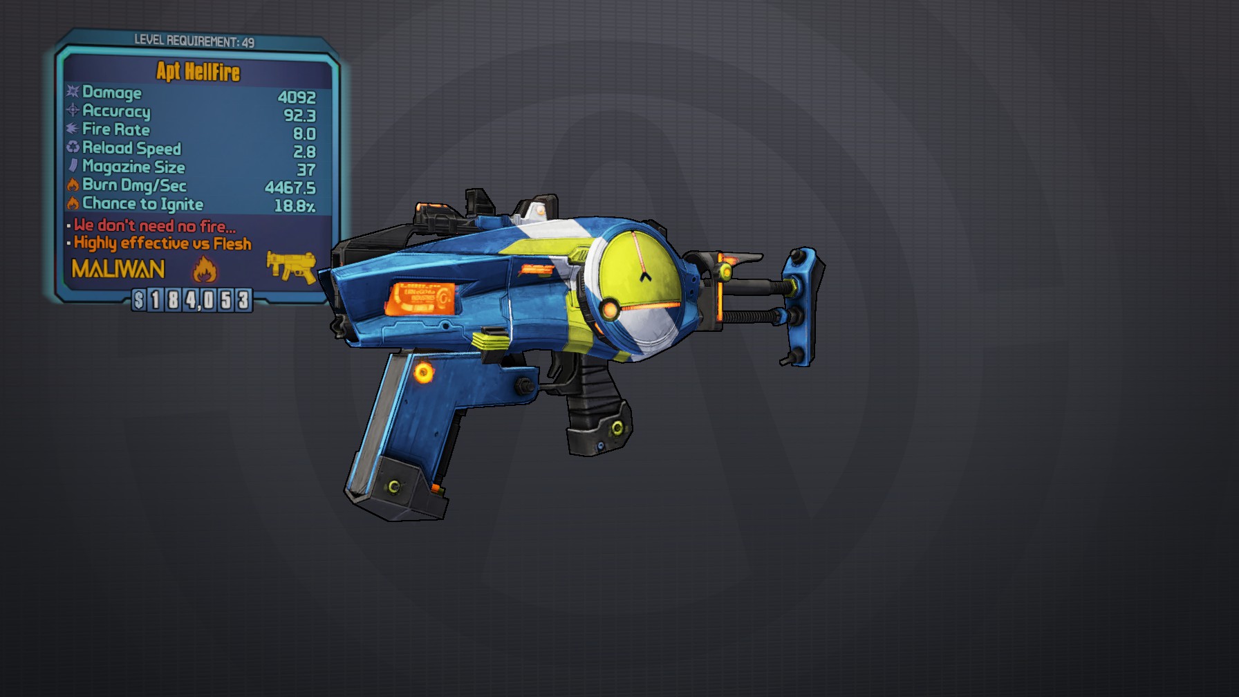 best gun in borderlands 2