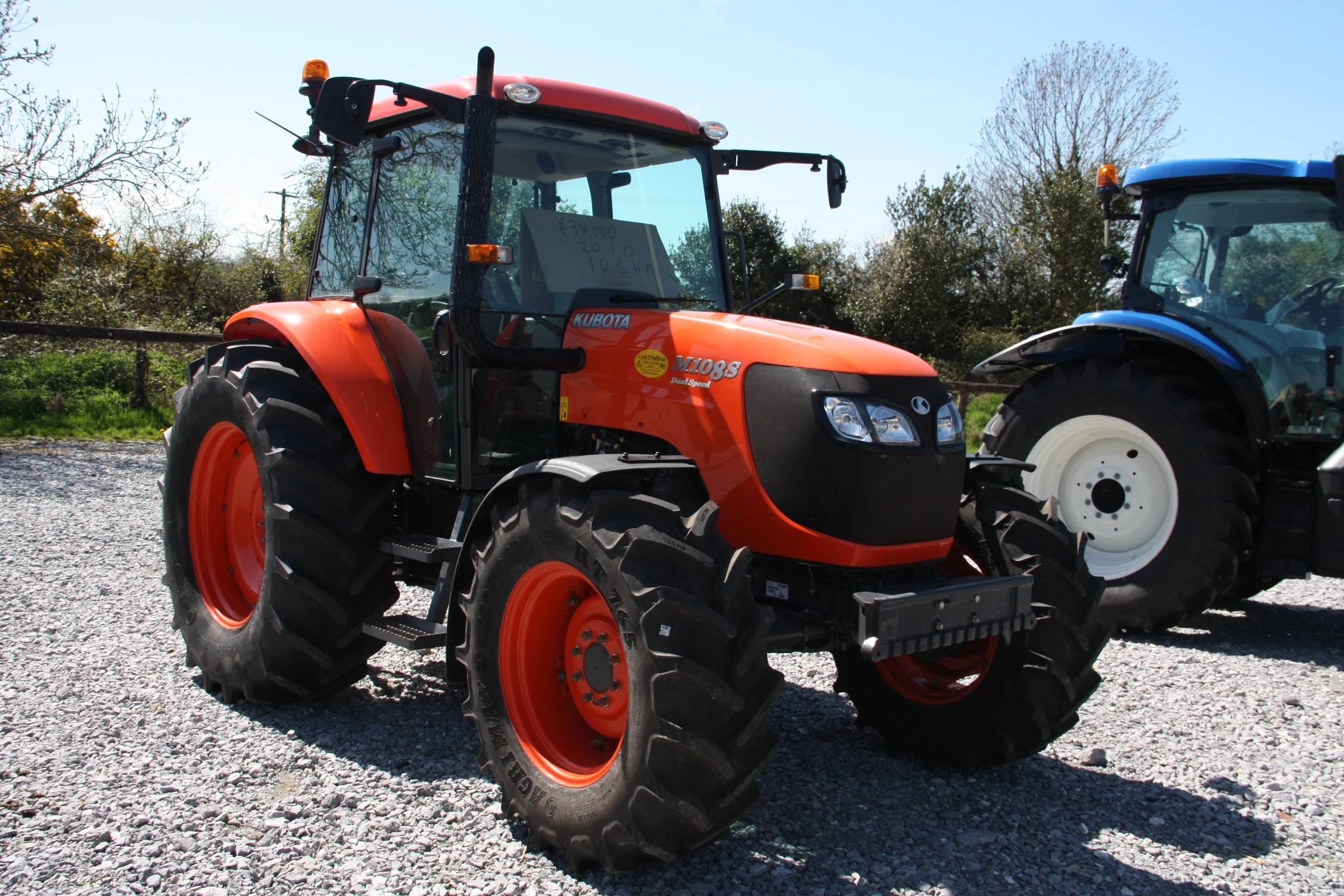 Image Kubota M108S dual speed at TWIreland 2013 IMG 0761.JPG