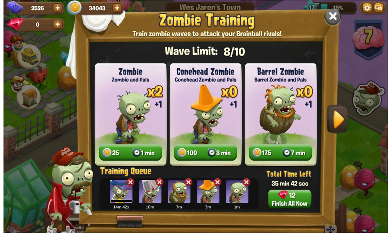 Zombie Training Plants vs. Zombies Wiki, the free Plants vs. Zombies