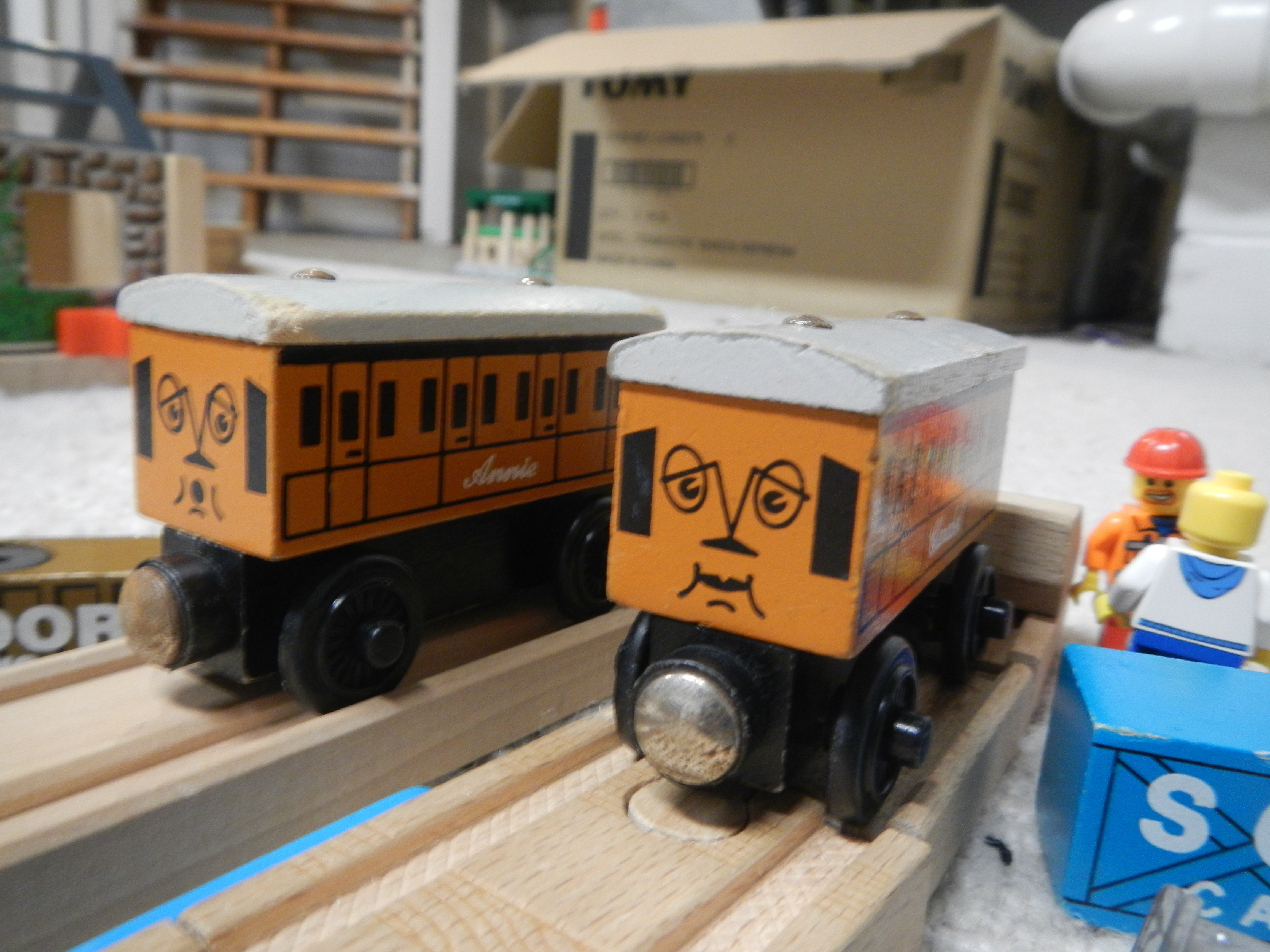 wooden thomas annie and clarabel