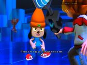 PaRappa vs Spike