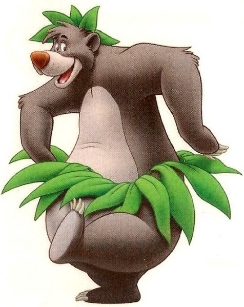 jungle book baloo teddy bear