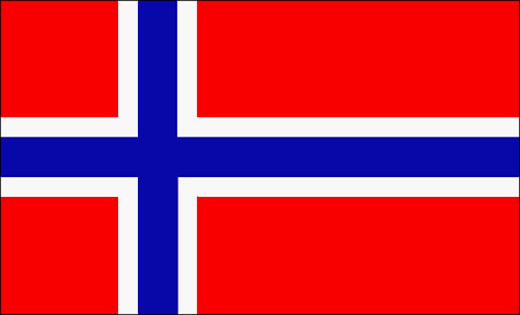 Image of the Norway national flag. 