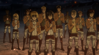 New Survey Corps members