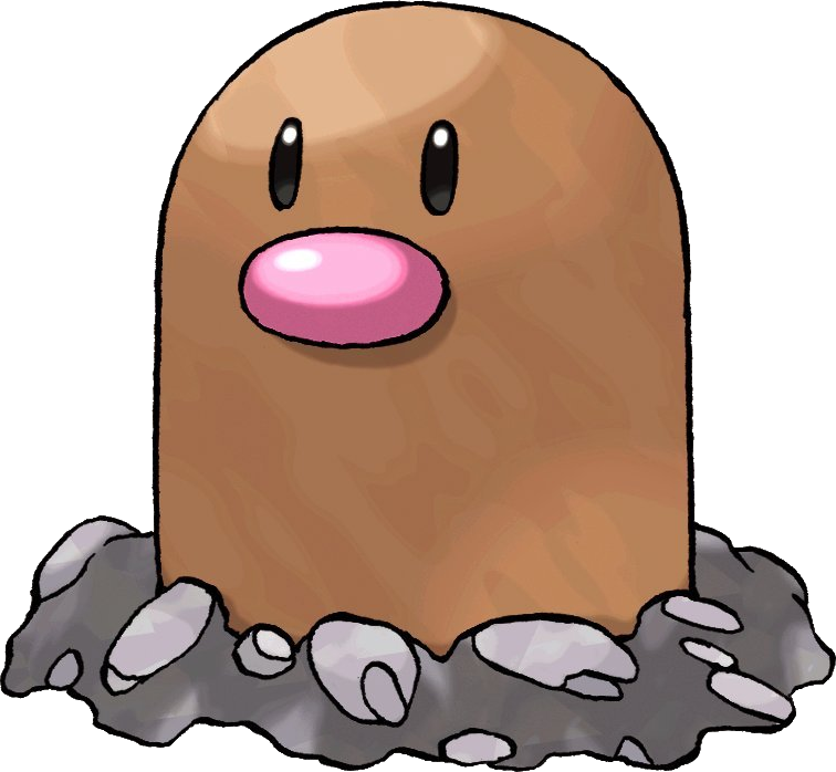 diglett pokemon teddy