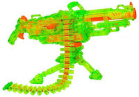 Nerf o Sonic Series N-Strike Vulcan - Blaster