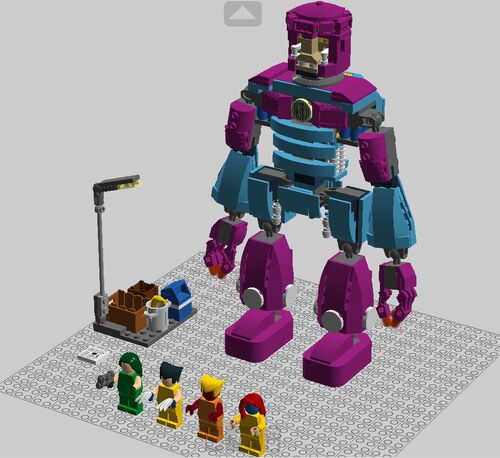 mini sentinel lego marvel