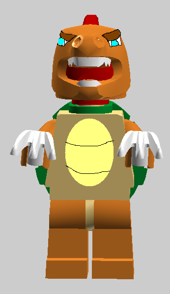 mario lego bowser jr