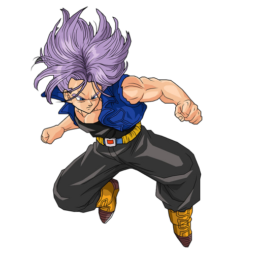 500px Trunks Normal Form By Hddragonballafhd D4cx799 Png