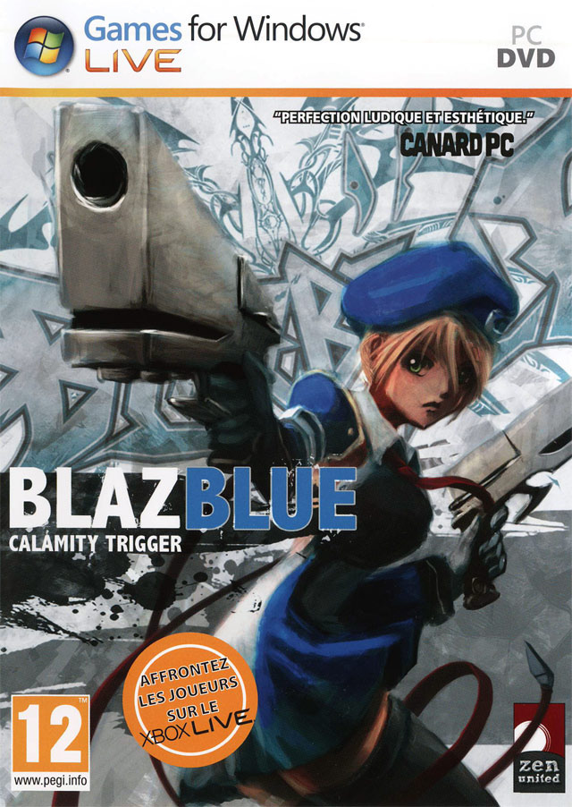 BlazBlue Calamity Trigger (European Cover)