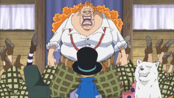 Dadan rencontrant sabo