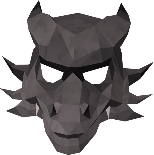 Iron dragon mask RuneScape Wiki Wikia