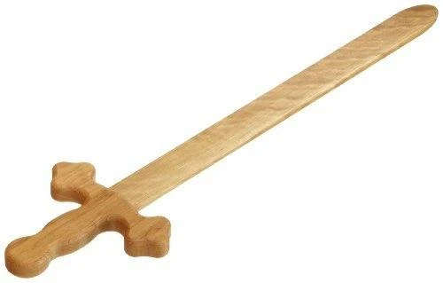 12 Holzpiratenschwerter Zum Bemalen - DIY Bastelset Für Kinder & Piratenpartys