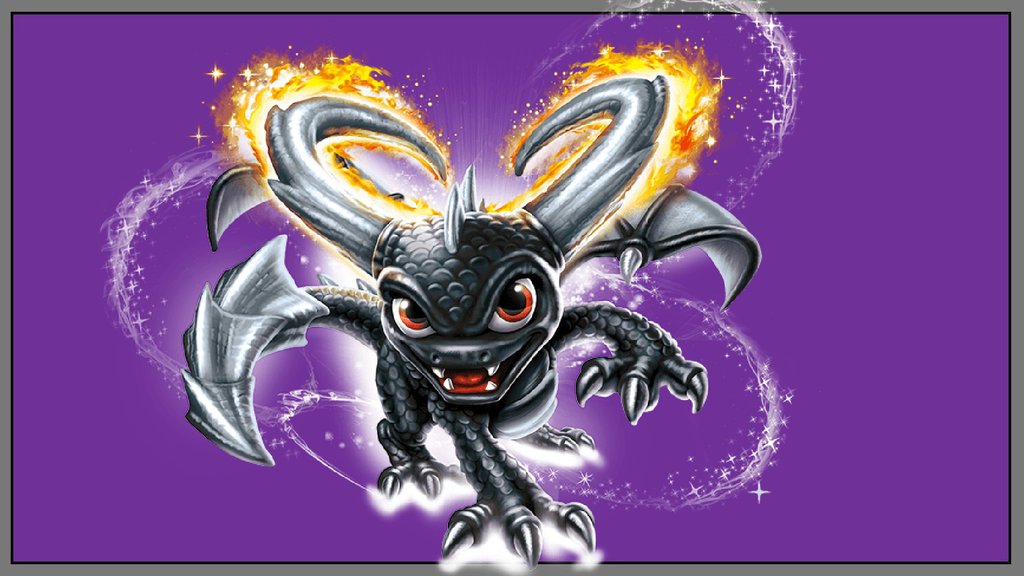 black spyro skylanders