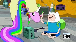 S5e41 high-five