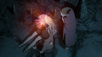 Sasuke libera Orochimaru