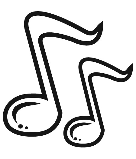 clip art floating music notes - photo #49