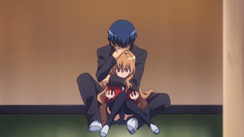 Ryuuji_embraces_Taiga - [Aporte] Lista descargable de Animes Lacrimosos - Anime Ligero [Descargas]