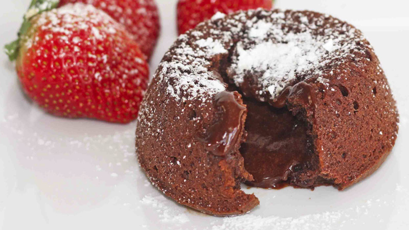 Family Size Chocolate Lava Cake Family Size Chocolate Lava Cake
